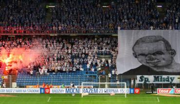 Lech Poznań - Korona Kielce śp. Wojtek "Młody" Urbaniak