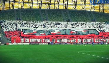 Lechia Gdańsk - Ruch Chorzów - oprawa