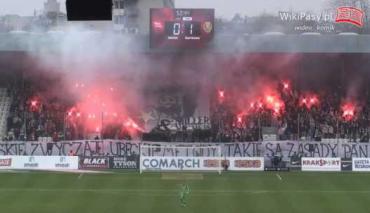 Oprawa: Cracovia - Śląsk Wrocław