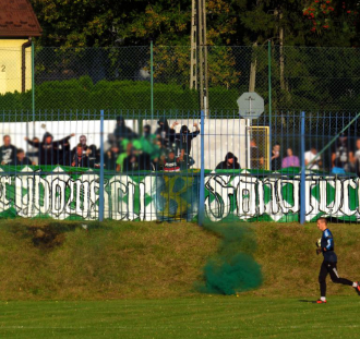 Kolejarz Stróże - Grybovia Grybów (41)