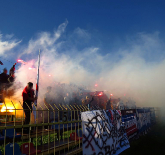 Kolejarz Stróże - Grybovia Grybów (22)
