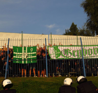 Kolejarz Stróże - Grybovia Grybów (7)