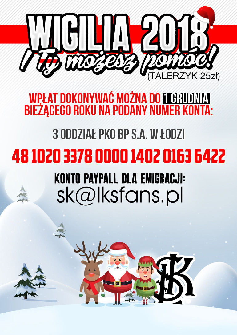 kibice-lks-u-lodz-zorganizuja-wigilie-dla-dzieci