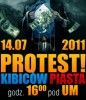 Piast protestuje