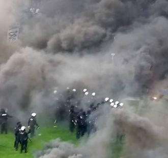 Lech - Legia: zero zatrzymanych kibiców