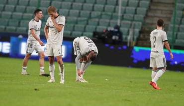 01.10.2020 Play off Liga Europy UEFA mecz Legia Warszawa - Karabach Agdam