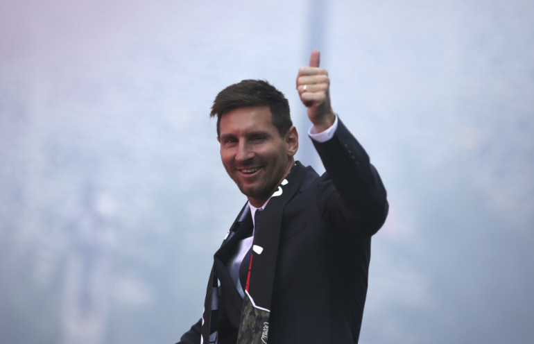 11.08.2021, Lionel Messi nowym zawodnikiem PSG.