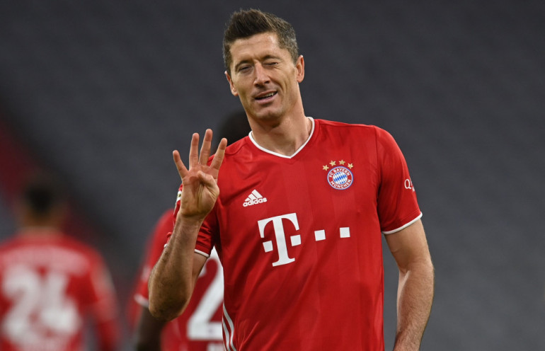 4 gole lewandowski