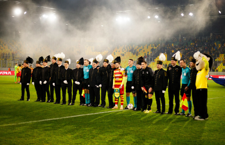4.12.2025, mecz GKS Katowice - Jagiellonia Bialystok