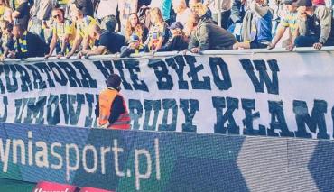 Arka Gdynia ukarana karą finansową za mecz ze Śląskiem Wrocław.
