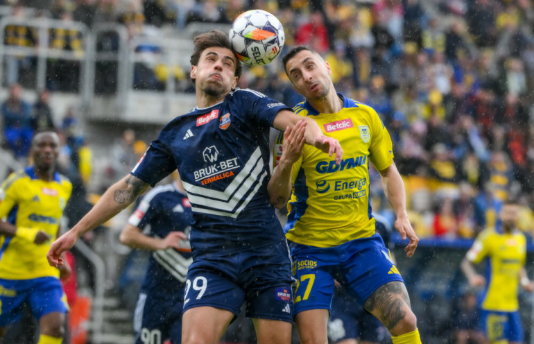 arka termalica mecz o awans ekstraklasa