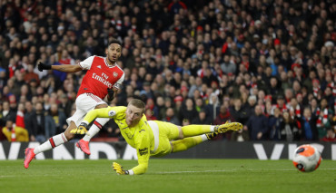 Aubameyang pickford