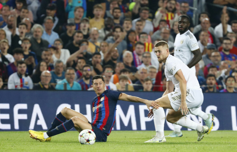 Barcelona na kolanach