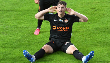 Bartosz Białek w barwach Zagłębia Lubin