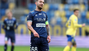 bartosz wolski w trakcie meczu motoru lublin