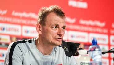 Bogdan Zając jako członek sztabu reprezentacji Polski