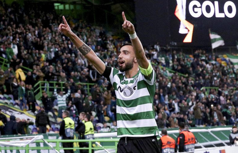 Bruno Fernandes Sporting Manchester