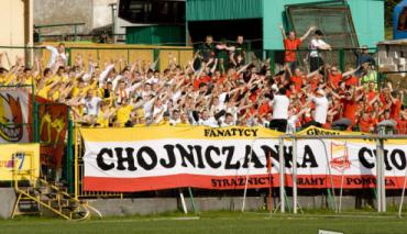 Burmistrz Chojnic nie chce kibiców Arki