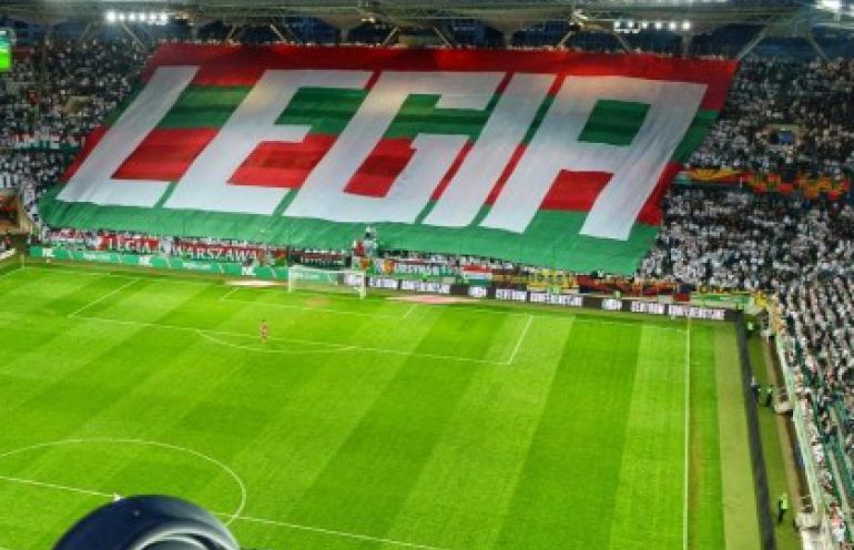 Catering dla kibiców na Legii