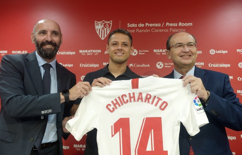 chicharito sevilla