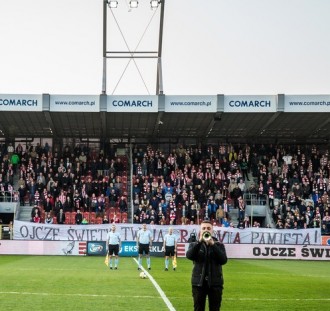 Kibice Cracovii uczcili pamięć Jana Pawła II