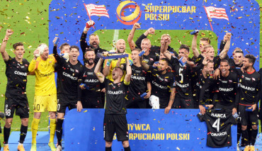 Cracovia z superpucharem Polski