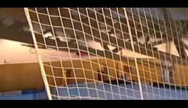 Dach hali sportowej zawalił się podczas meczu