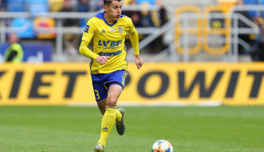 Damian Zbozień w barwach Arki Gdynia