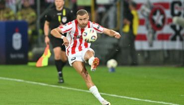 david olafsson cracovia dośrodkowanie