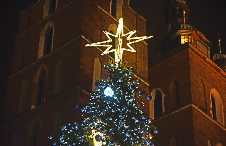 Dekoracje świąteczne w Krakowie