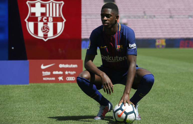 dembele barcelona kontrakt