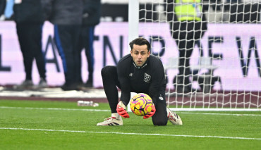 fabianski west ham trening