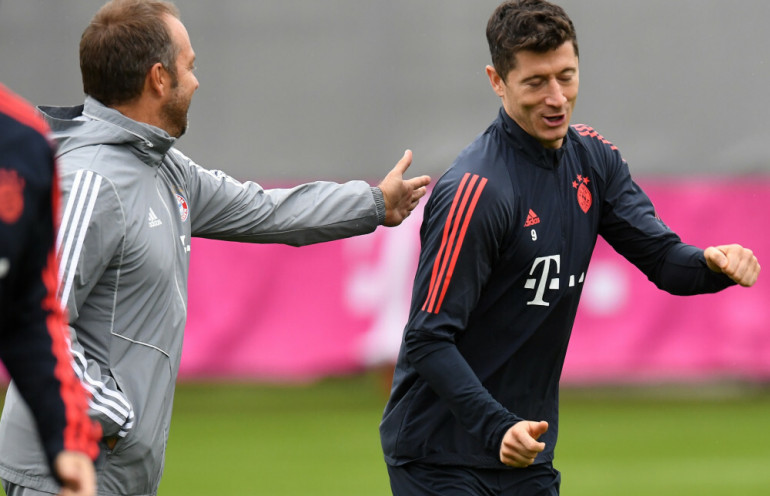 flick lewandowski bayern barcelona