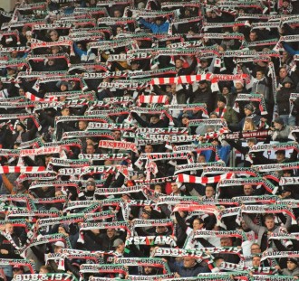Efektowna, zgodowa oprawa na meczu GKS Tychy - ŁKS Łódź!