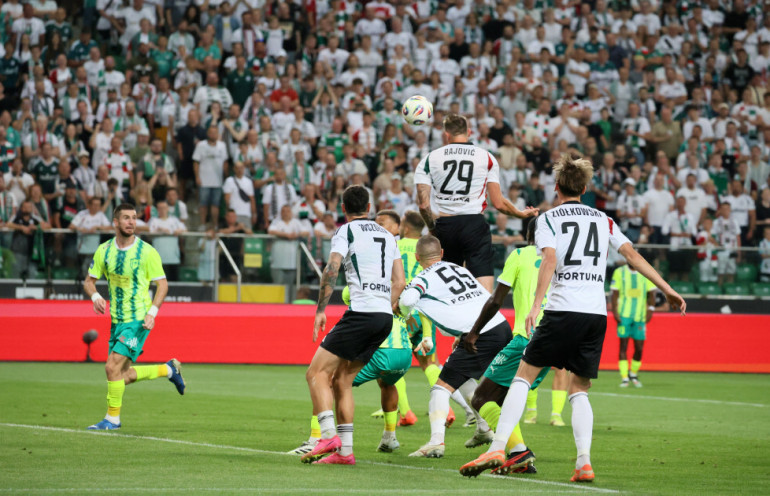 gol rajovic legia aek liga europy