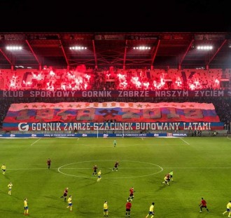 Górnik Zabrze ukarany za jubileuszową oprawę kibiców