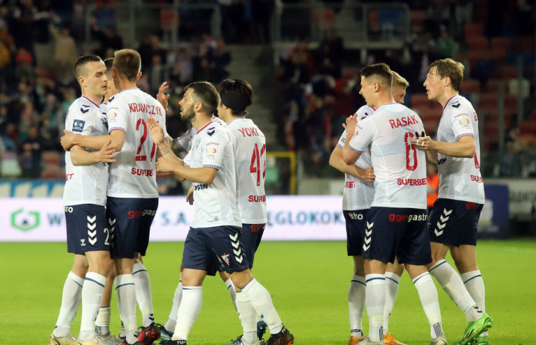 Górnik Zabrze Pogoń Szczecin 2:1 relacja