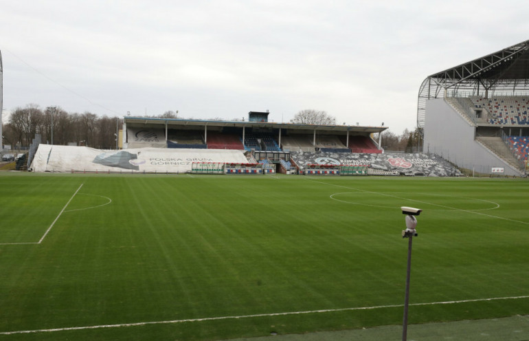 Górnik Zabrze stadion czwarta trybuna