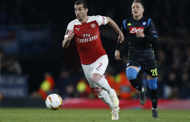 Henrikh Mkhitaryan Piotr Zieliński