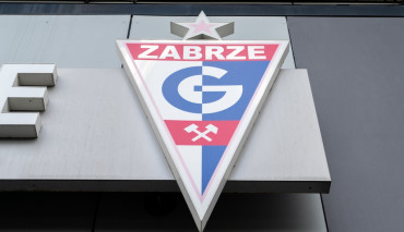 herb górnika na stadionie