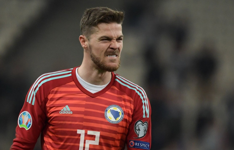 Ibrahim Sehić w barwach reprezentacyjnych