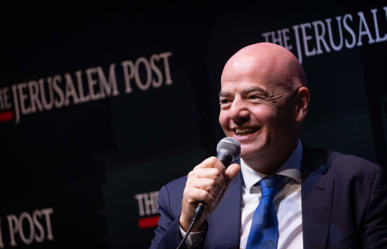 infantino mistrzostwa swiata izrael