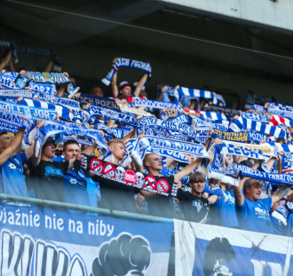 Islandczycy blokują kibiców Lecha Poznań