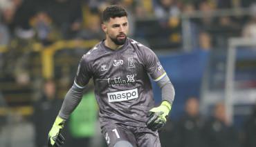 ivan brkic w trakcie meczu z legia