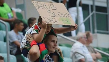 Jakub Słowik chce odnaleźć młodego kibica