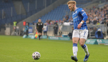 Kamil Jóźwiak jeszcze w barwach Lecha Poznań