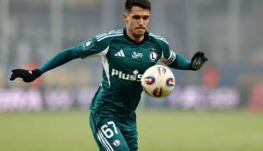 kapustka legia przyjęcie piłki