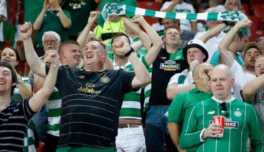 Kara dla Celticu za flagi Palestyny