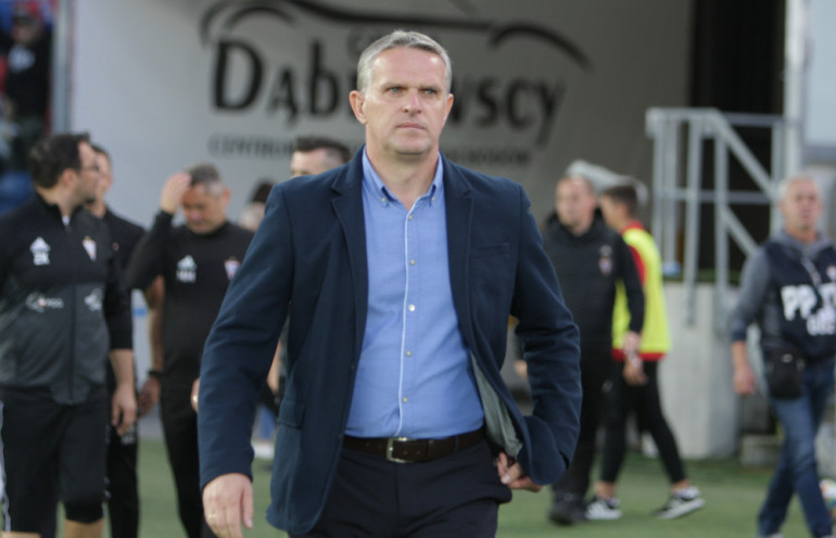 Kazimierz Moskal jako trener ŁKS-u Łódź