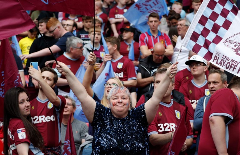 Kibice Aston Villa